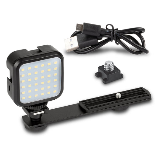 ULTIMAXX MINI 36 LED VIDEO LIGHT - 3X AAA BATTERIES
