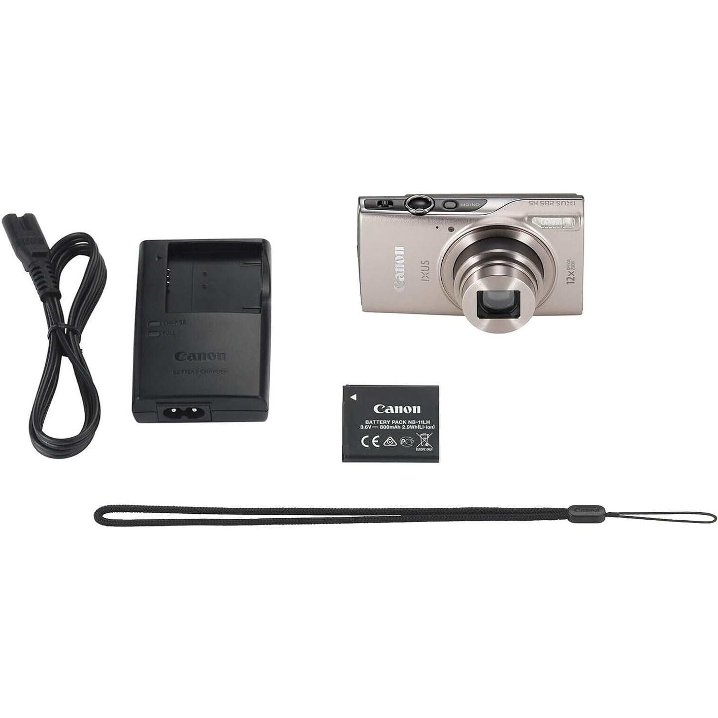 Canon IXUS 285 HS Digital Camera - Silver