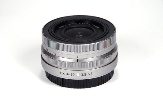 Nikon NIKKOR Z DX 16-50mm f/3.5-6.3 VR Lens (Silver)