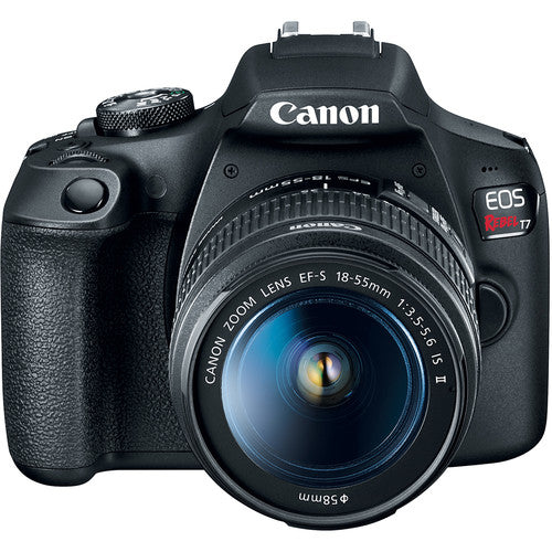 Canon EOS Rebel T7 with EF-S 18-55mm f/3.5-5.6 IS II Lens