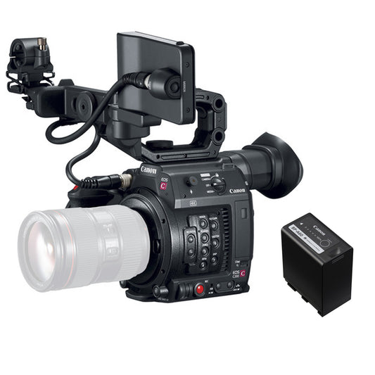 Canon EOS C200 EF Cinema Camera with Canon BP-A60 Battery