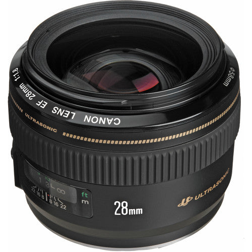 Canon Wide Angle EF 28mm f/1.8 USM Autofocus Lens