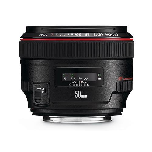 Canon EF 50mm f/1.2L USM Autofocus Lens