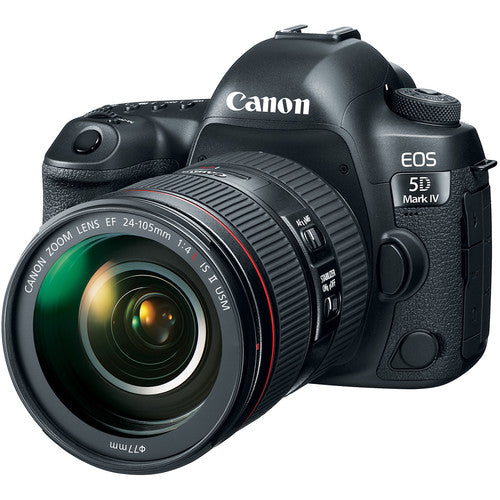 Canon EOS 5D Mark IV Full Frame Digital SLR Camera with EF 24-105mm f/4L IS II USM Lens Kit