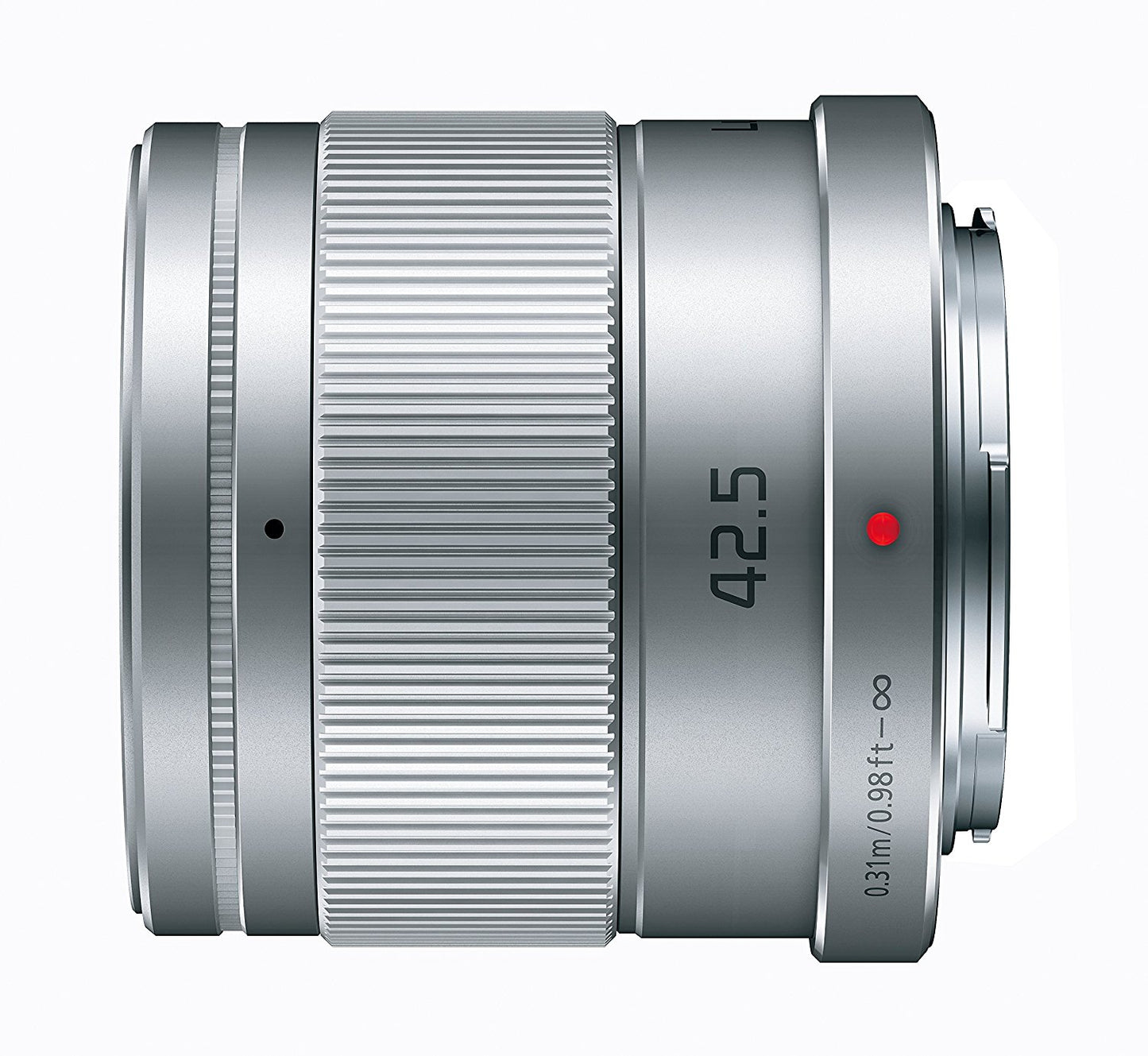 Panasonic LUMIX G 42.5mm f/1.7 Aspherical Power O.I.S. Lens - SILVER