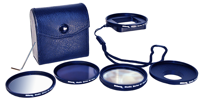 ULTIMAXX 5 Piece Filter Kit 52mm (UV, CPL, FLD) for Go-Pro 3/3+/4