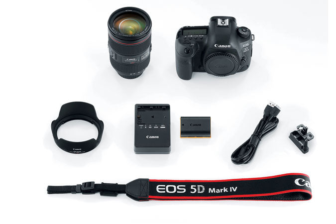 Canon EOS 5D Mark IV DSLR Camera with EF 24-105mm f/4L IS II USM Lens