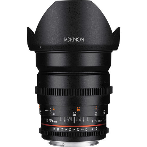 Rokinon 24mm T1.5 Cine DS Lens for Nikon F Mount