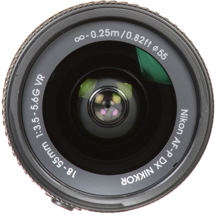 Nikon AF-P DX NIKKOR 18-55mm f/3.5-5.6G VR Lens - White Box