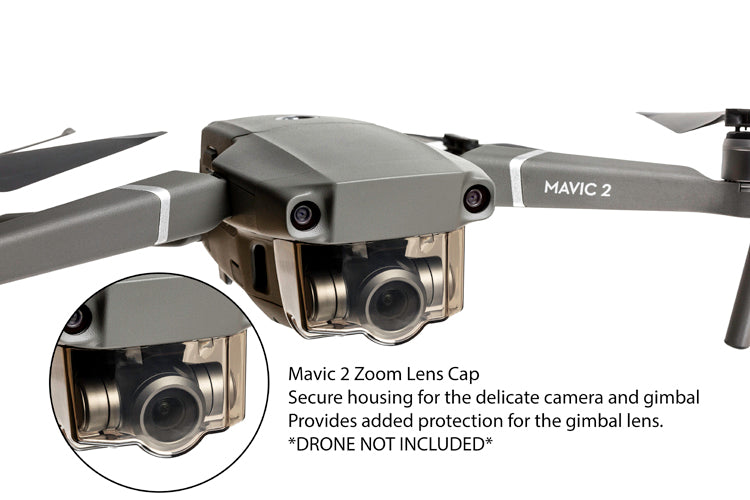 ULTIMAXX Mavic 2 Zoom Lens Cap / Gimbal Stabilizer - Clear