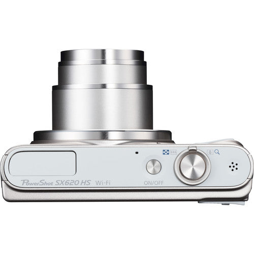 Canon PowerShot SX620 HS (White/Silver)