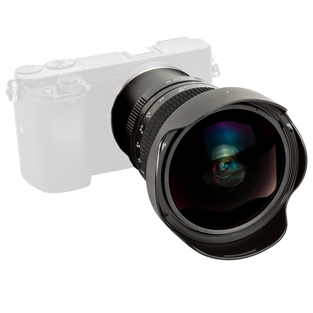 Ultimaxx 7mm f/3.0 Aspherical Fish Eye Lens for Sony E-Mount Cameras