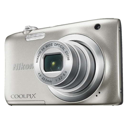 Nikon COOLPIX A100 20.1 MP Point & Shoot Digital Camera, Silver