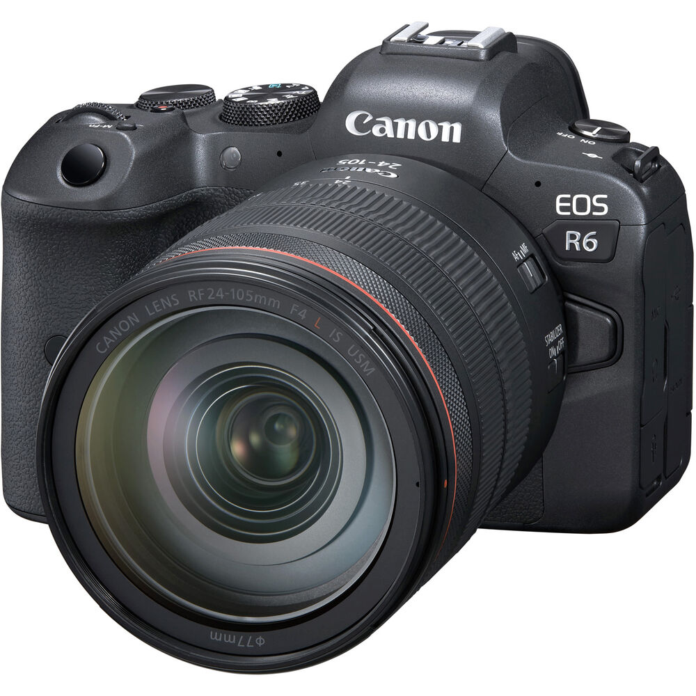 Canon EOS R6 Mirrorless Digital Camera with 24-105mm f/4L IS USM Lens