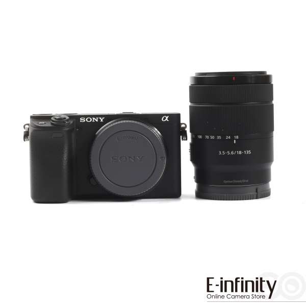 Sony Alpha a6400 Mirrorless Digital Camera with 18-135mm Lens