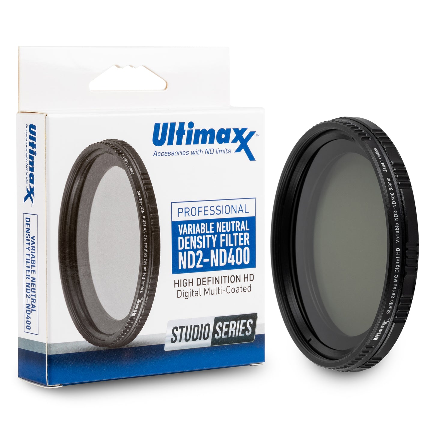 ULTIMAXX 77mm VARIABLE NEUTRAL DENSITY FILTER ND2-ND400