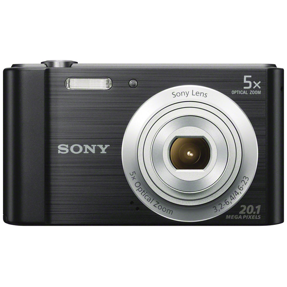 Sony Cyber-shot DSC-W800 Digital Camera (Black)