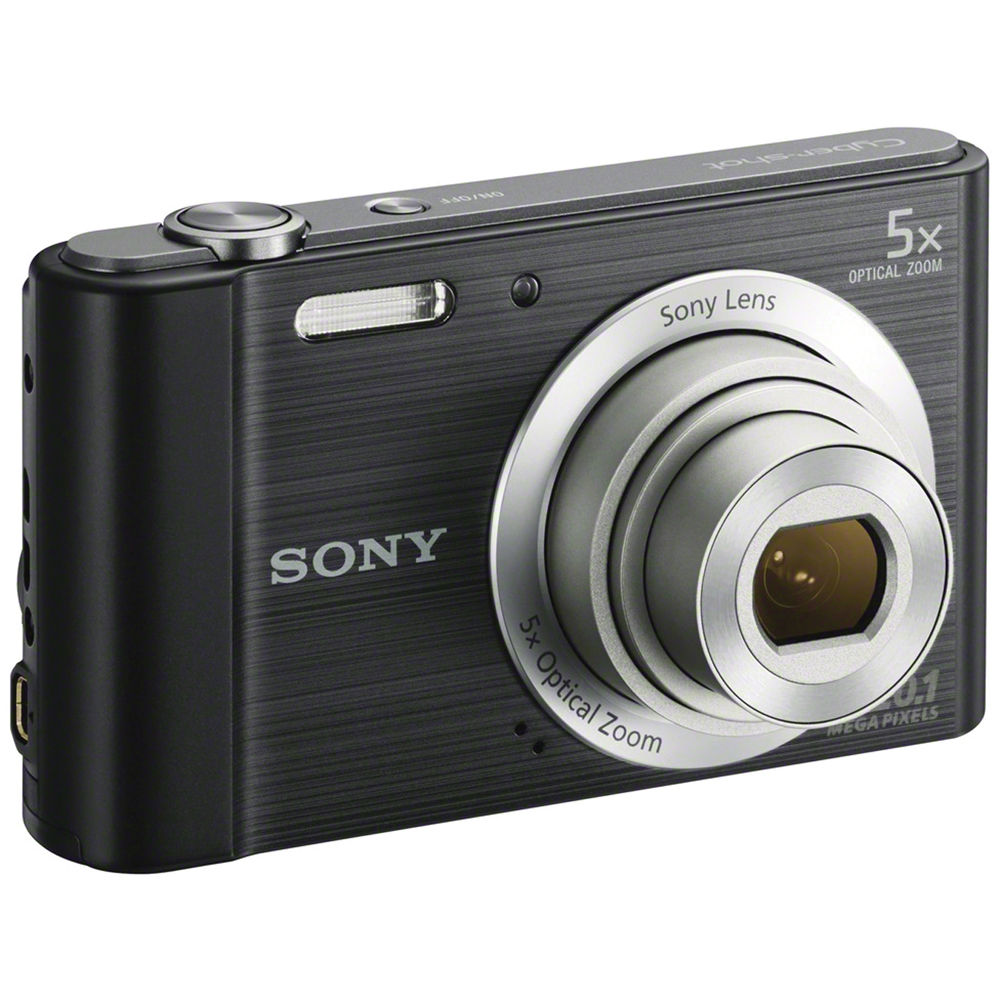 Sony Cyber-shot DSC-W800 Digital Camera (Black)