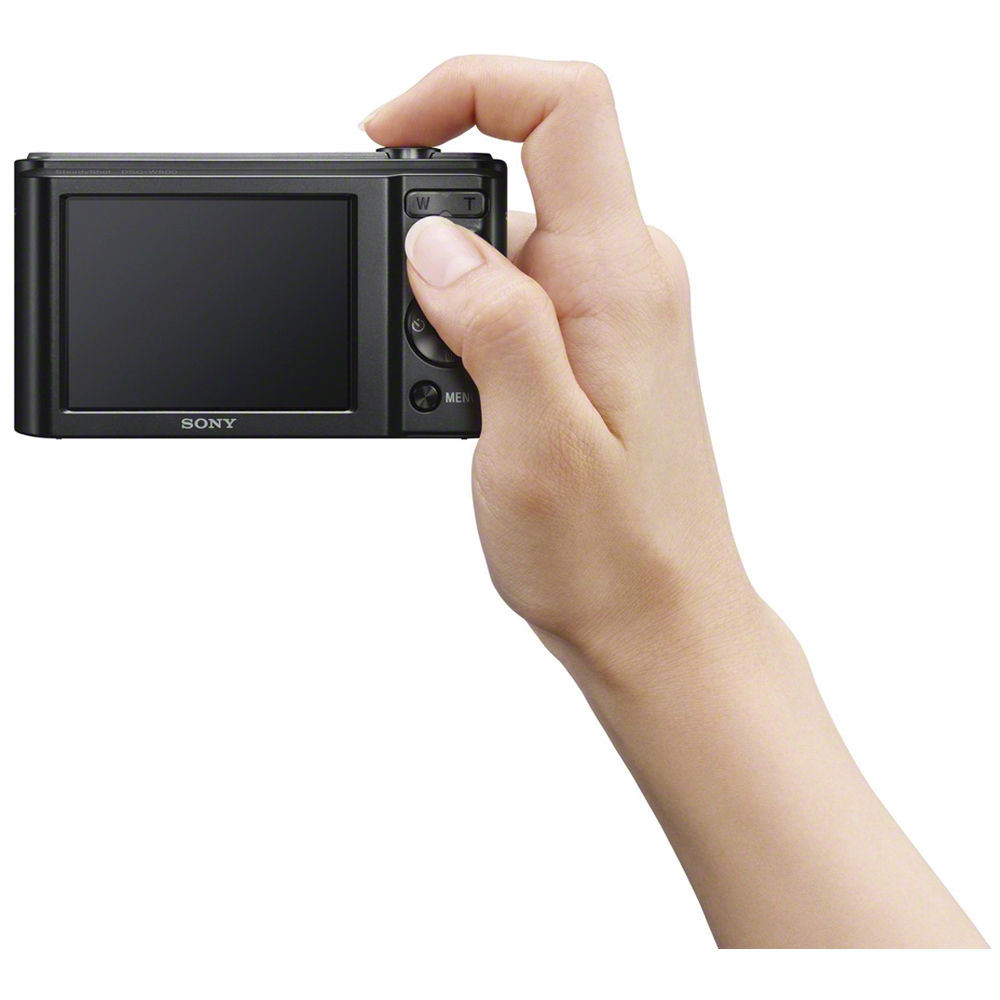 Sony Cyber-shot DSC-W800 Digital Camera (Black)