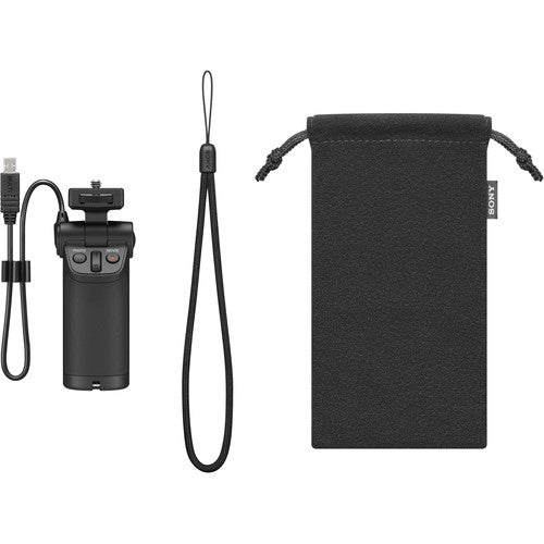 Sony VCT-SGR1 Shooting Grip (Includes Pouch, Wrist Strap & Cable Clamper) - White Box
