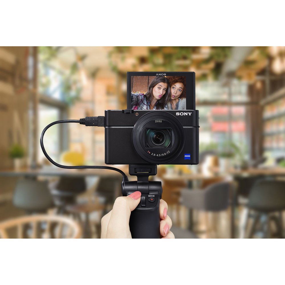 Sony VCT-SGR1 Shooting Grip (Includes Pouch, Wrist Strap & Cable Clamper) - White Box