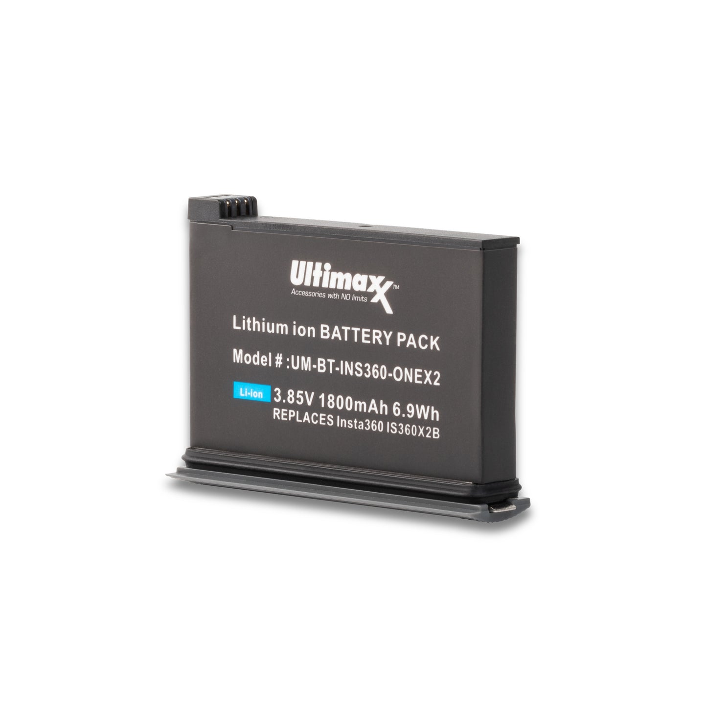 Ultimaxx Replacement Battery for Insta360 One X2 (1800 mAh)