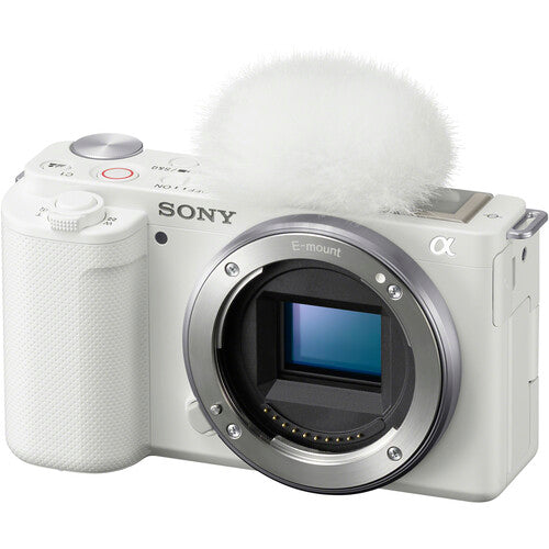 Sony ZV-E10 Mirrorless Camera (Body Only) (White)