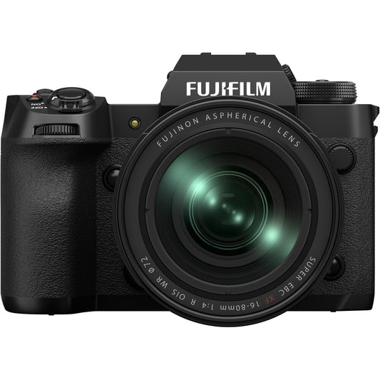 FUJIFILM X-H2 Mirrorless Camera with XF 16-80mm f/4 R OIS WR Lens