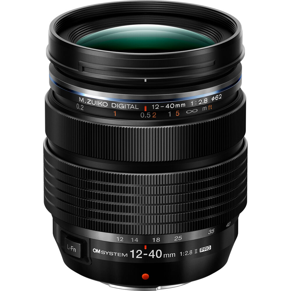 OM SYSTEM M.Zuiko Digital ED 12-40mm f/2.8 PRO II Lens (White Box)