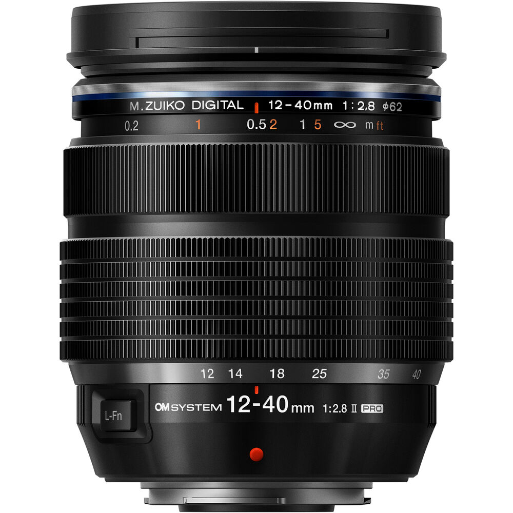OM SYSTEM M.Zuiko Digital ED 12-40mm f/2.8 PRO II Lens (White Box)