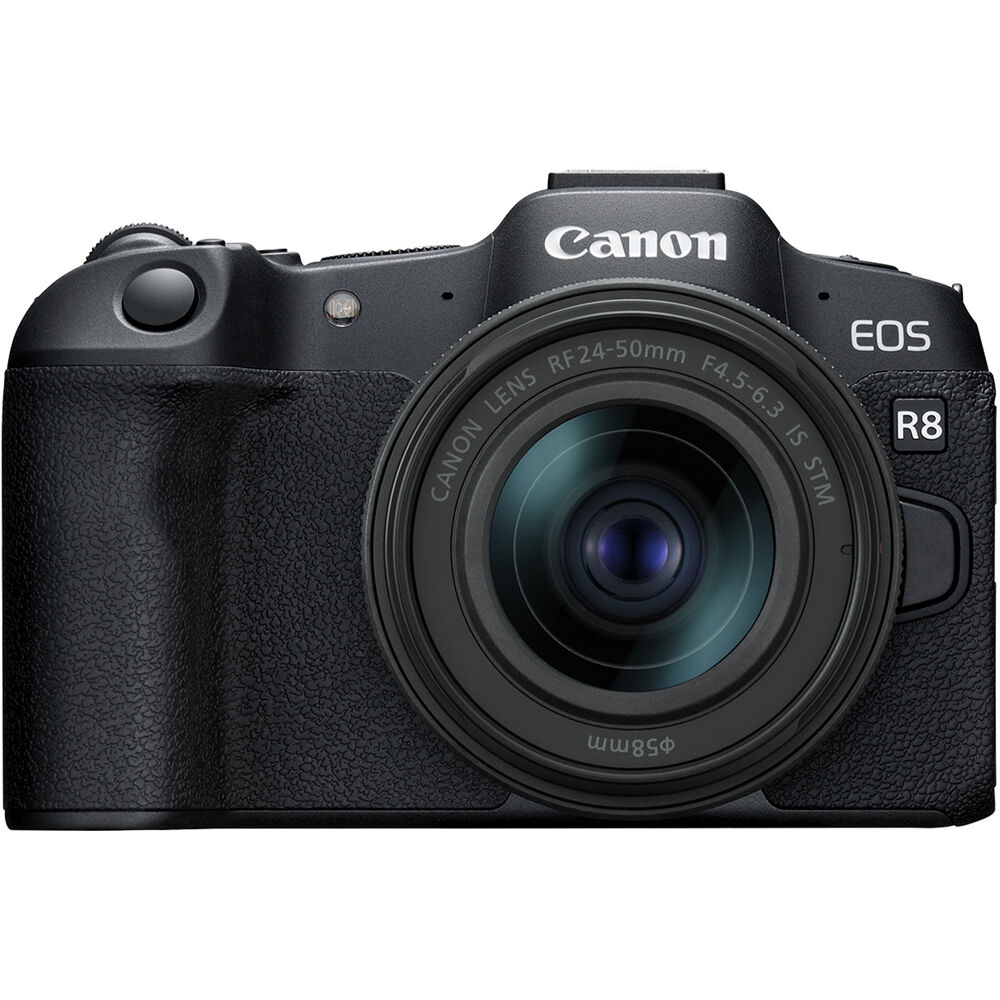 Canon EOS R8 Mirrorless Camera w/ RF 24-50mm f/4.5-6.3 IS STM Lens
