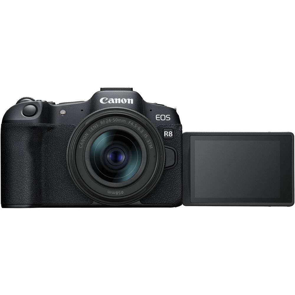 Canon EOS R8 Mirrorless Camera w/ RF 24-50mm f/4.5-6.3 IS STM Lens