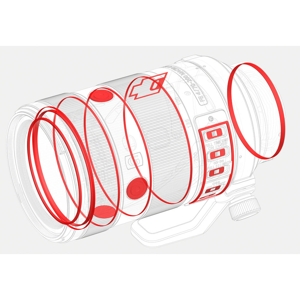 Sony FE 70-200mm f/4 Macro G OSS II Lens