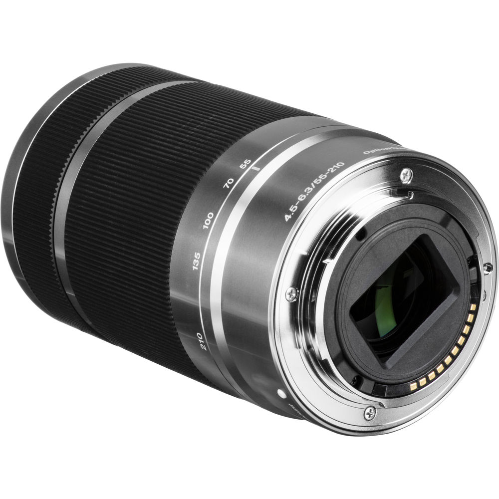 Sony E 55-210mm f/4.5-6.3 OSS Lens (Silver) (White Box)