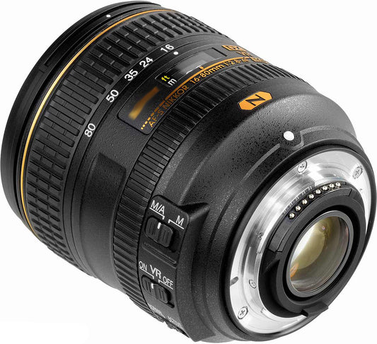 Nikon AF-S DX NIKKOR 16-80mm f/2.8-4E ED VR Lens
