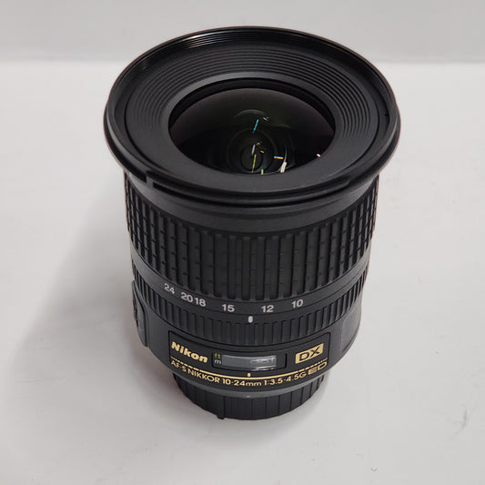 Nikon AF-S DX NIKKOR 10-24mm f/3.5-4.5G ED Lens