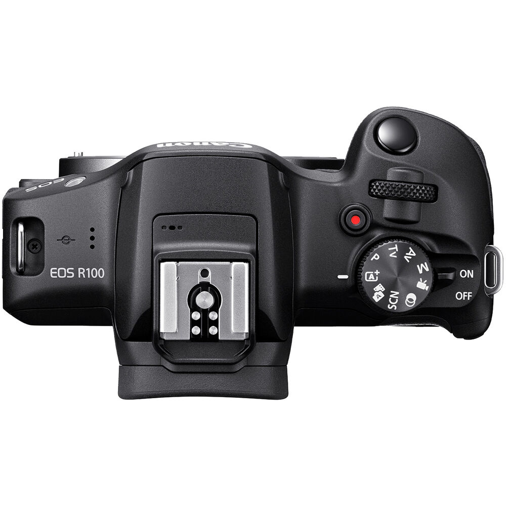 Canon EOS R100 Mirrorless Camera w/ RF-S 18-45mm f/4.5-6.3 & RF-S 55-210mm f/5-7.1 Lens