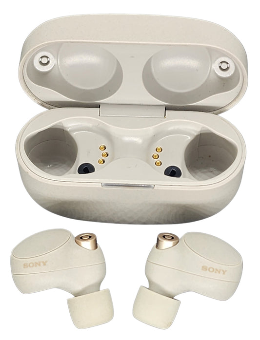 Sony WF-1000XM5 Noise-Canceling True Wireless In-Ear Headphones (Silver)
