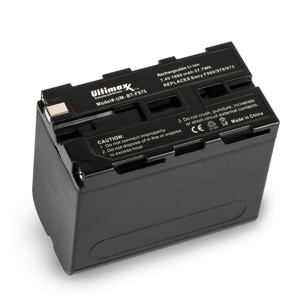 ULTIMAXX Replacement battery for Sony F960/F970/F975 - 7800 mah