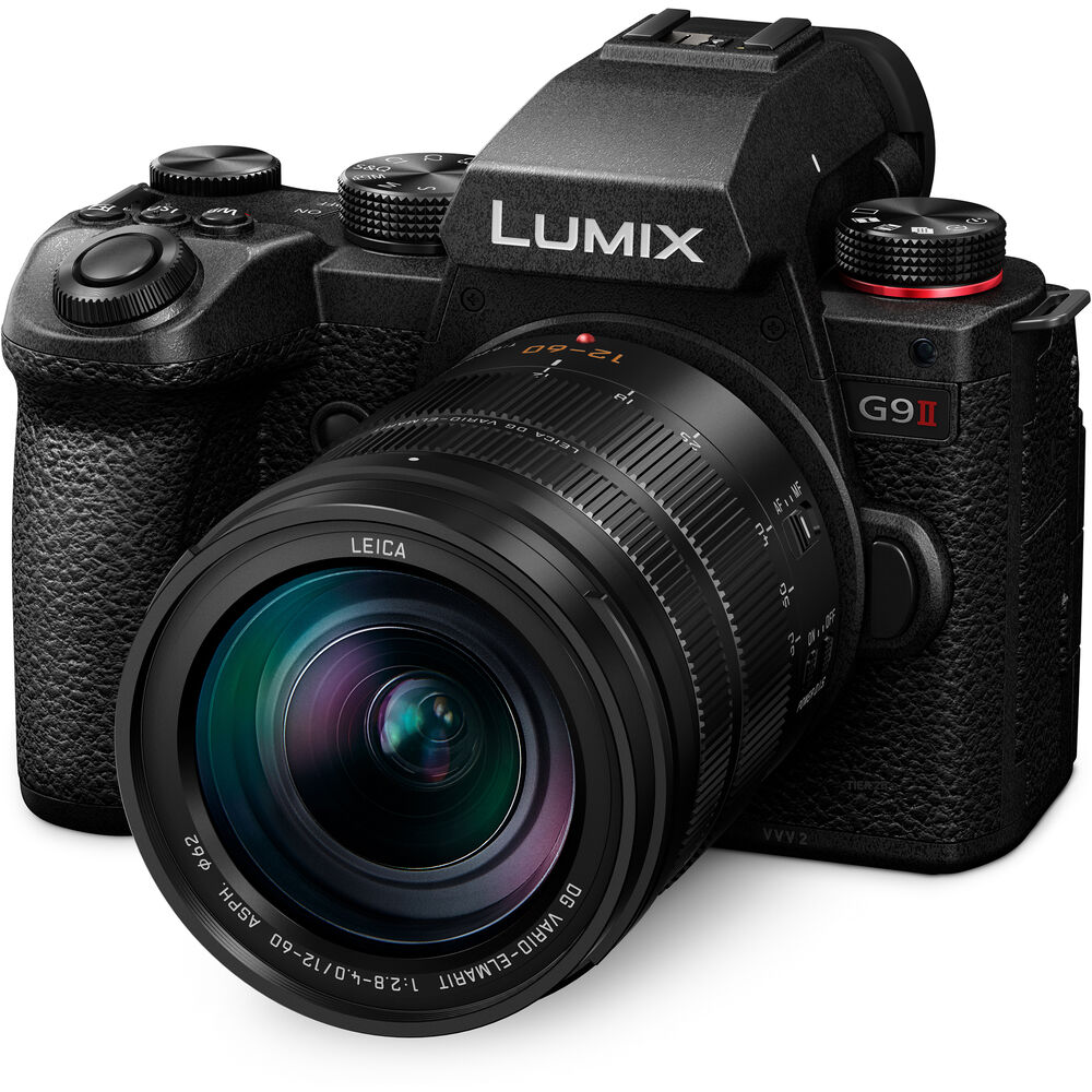 Panasonic Lumix G9 II Mirrorless Camera with 12-60mm f/2.8-4 Lens –