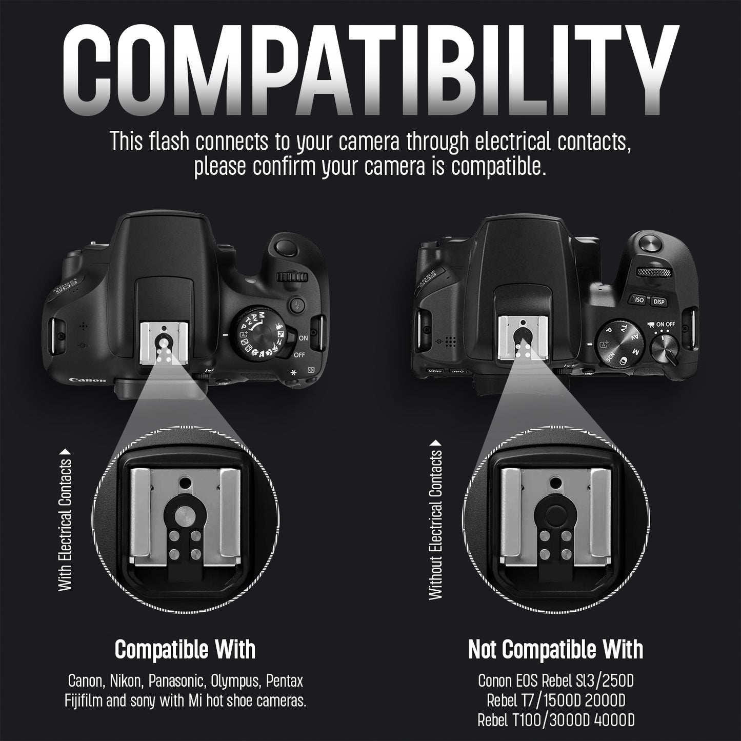 Ultimaxx Auto Flash w/ LCD Display, Slave Mode, Carry Pouch