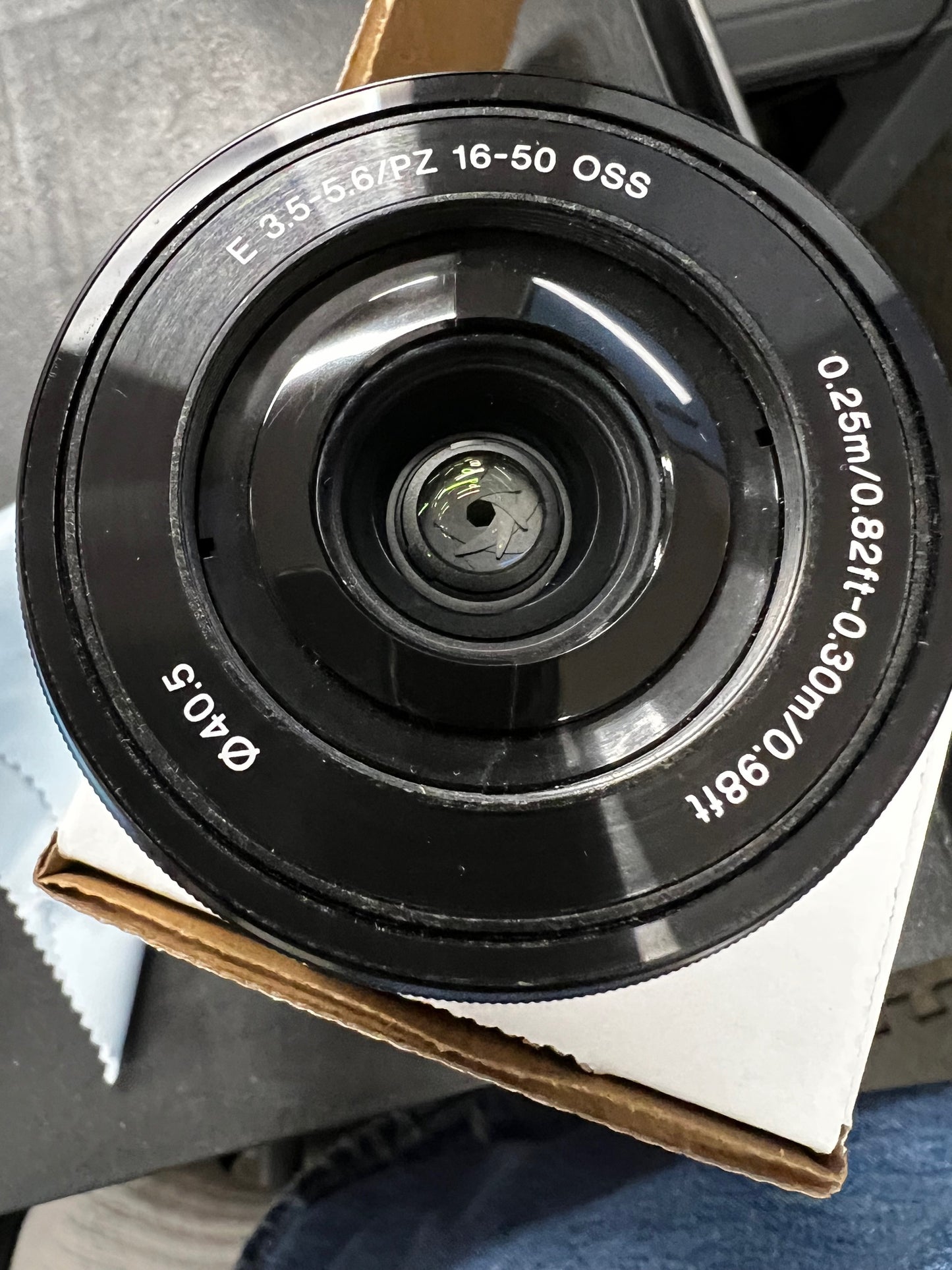 USED - Sony 16-50mm f/3.5-5.6 OSS Alpha E-mount Retractable Zoom Lens - USED
