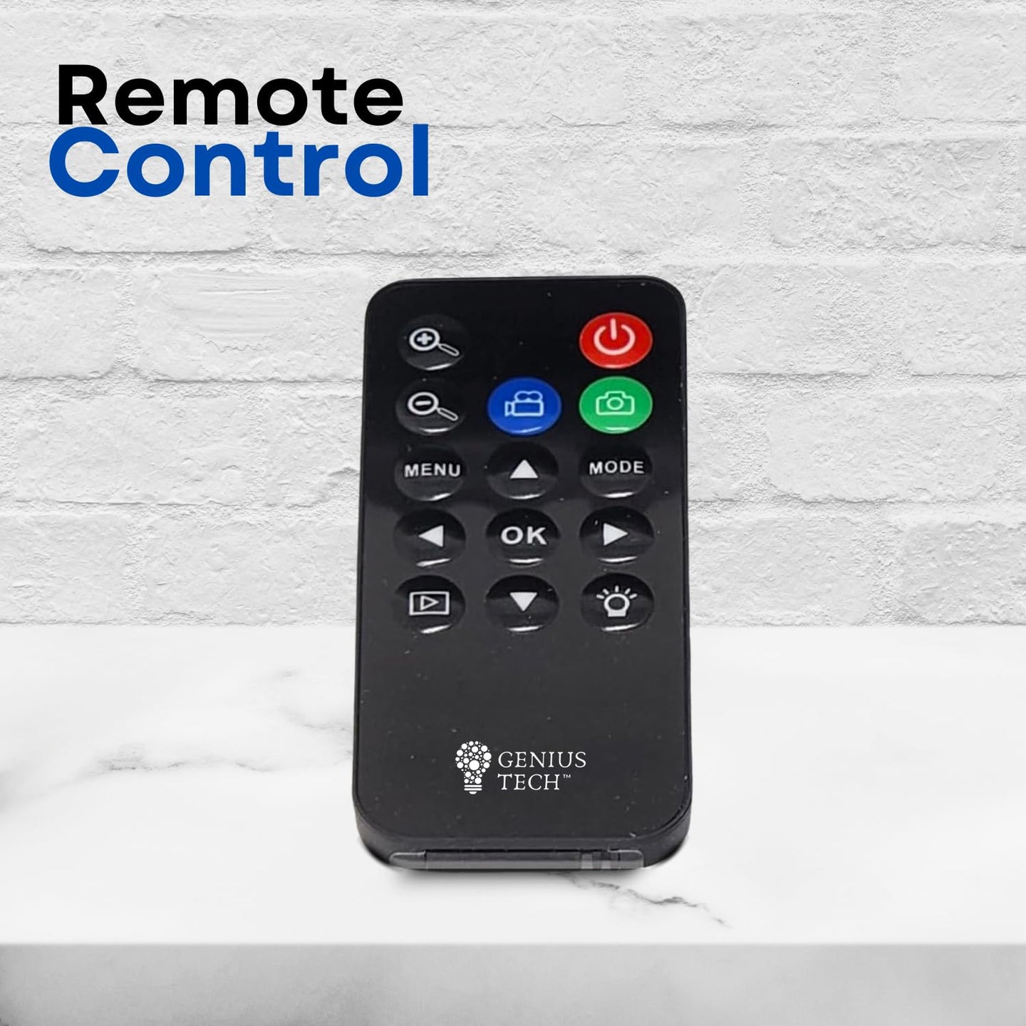 GeniusTech Digital Video Camera, 42MP w/ 32GB SD Card, Remote, Case, USB Cable