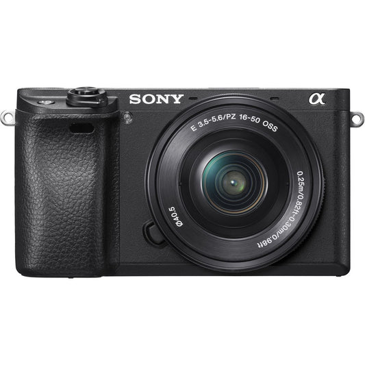 USED - Sony Alpha a6300 Mirrorless Digital Camera with 16-50mm Lens BLK - USED