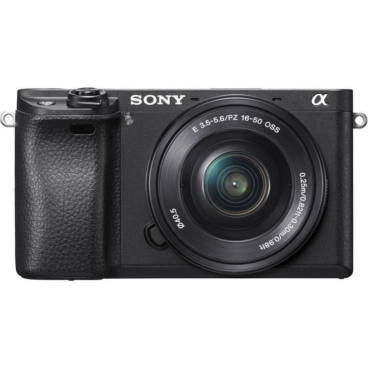 USED - Sony Alpha a6300 Mirrorless Digital Camera with 16-50mm Lens BLK - USED