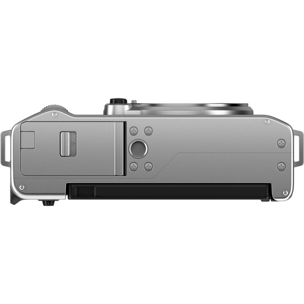 FUJIFILM X-M5 Mirrorless Camera with XC 15-45mm f/3.5-5.6 OIS PZ Lens (Silver)