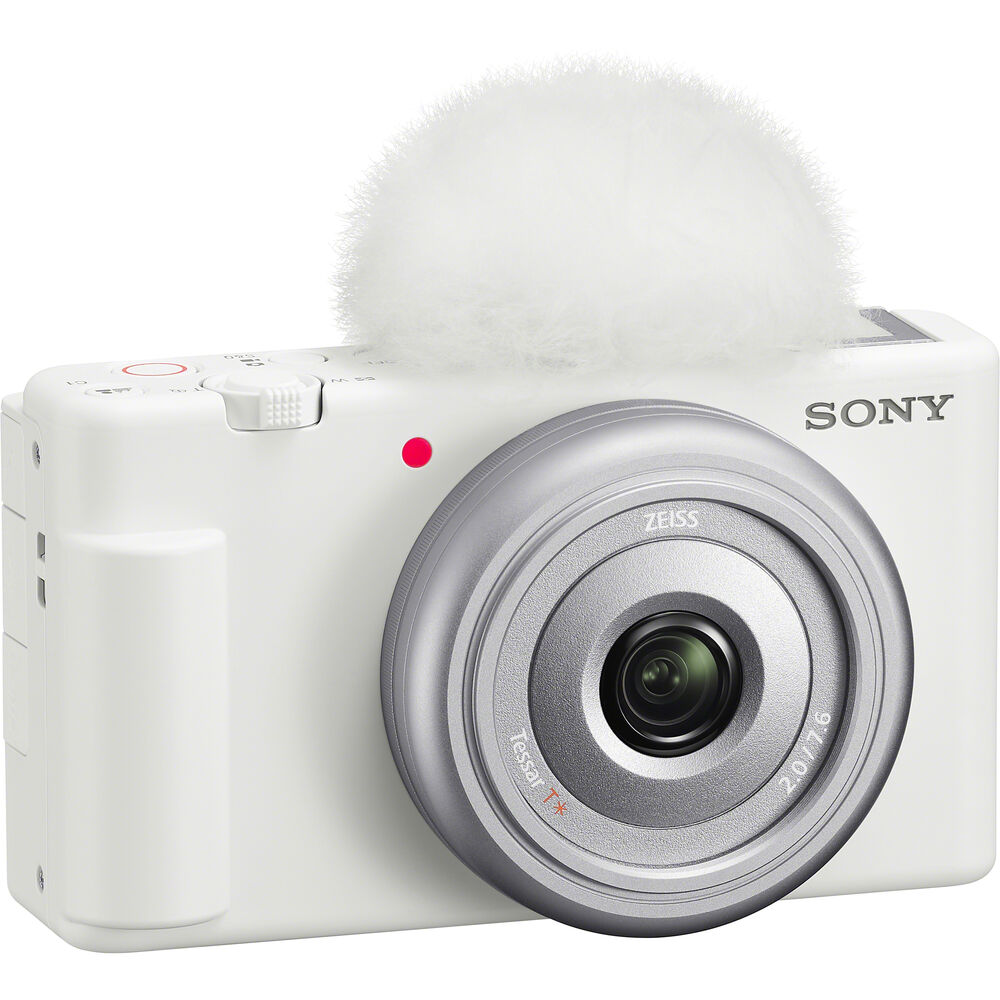 Sony ZV-1F Vlogging Camera (White) (WHITE BOX)