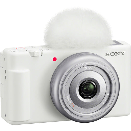 Sony ZV-1F Vlogging Camera (White) (WHITE BOX)