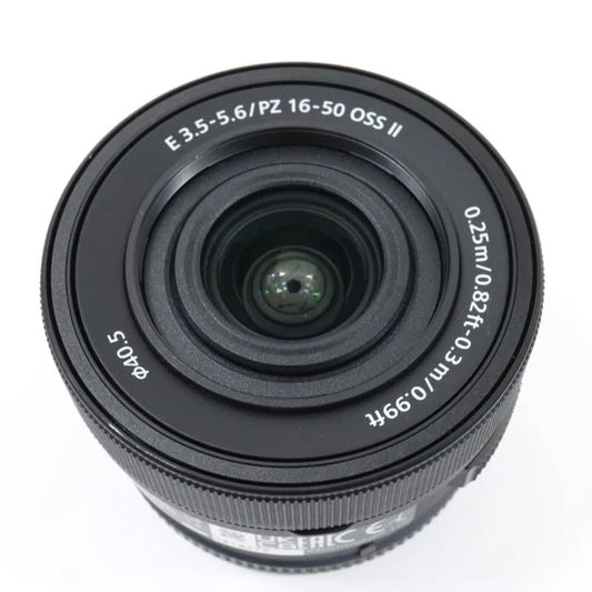 Sony E PZ 16-50mm f/3.5-5.6 OSS II Lens (Black) (White Box)