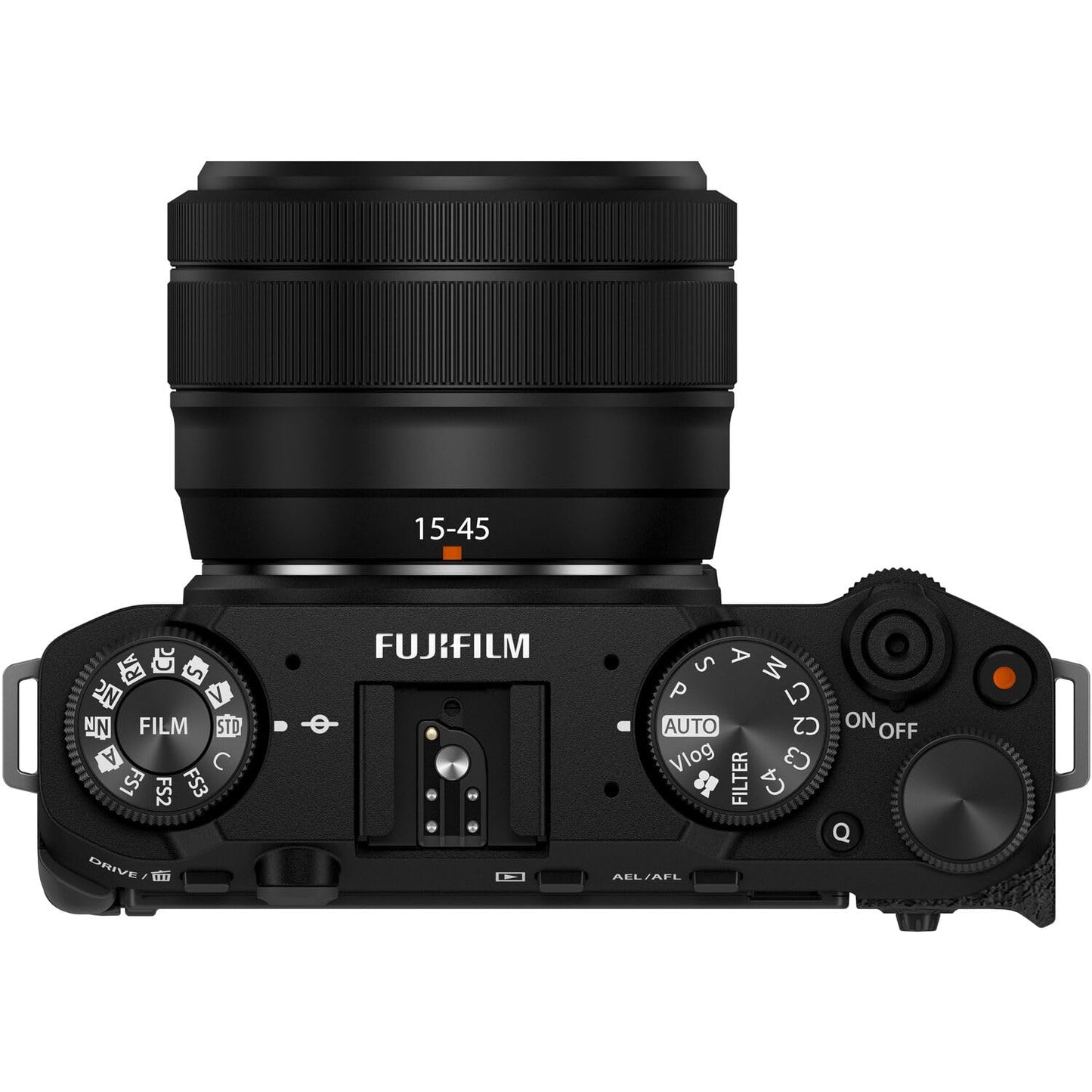 Fujifilm X-M5 Mirrorless Camera with XC 15-45mm f/3.5-5.6 Lens (Black) Bundle with Flexible Tripod, 64GB SD Card & Additional Accessories